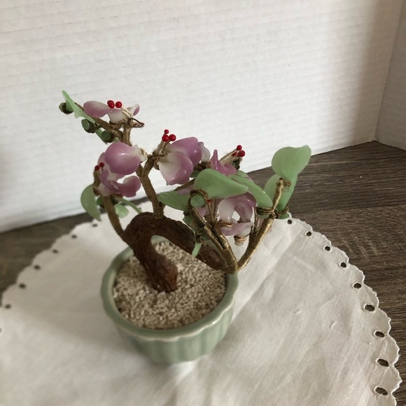 Vintage Glass Bonsai Tree - Picture 5 of 16